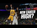 I tried to score LeBron James career high in a online game of 2k26!