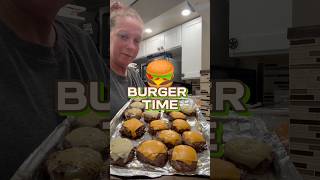 Mini sliders 🍔 #burgers #blackstone #dinner