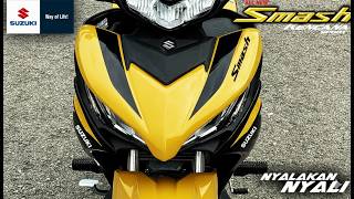 Serang Honda Suzuki Luncurkan New Suzuki Smash Tahun 2026 Desainnya Keren Banget