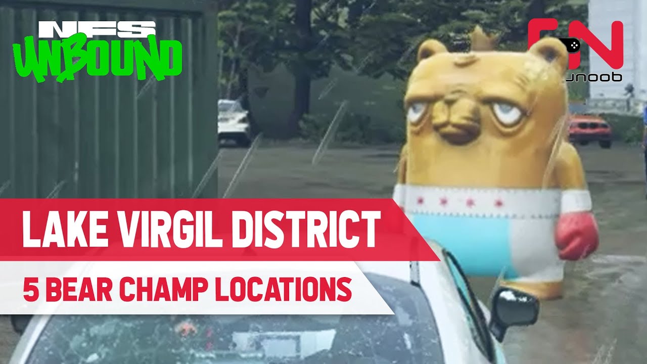 Lake Virgil Bear Champ Locations in Need for Speed Unbound