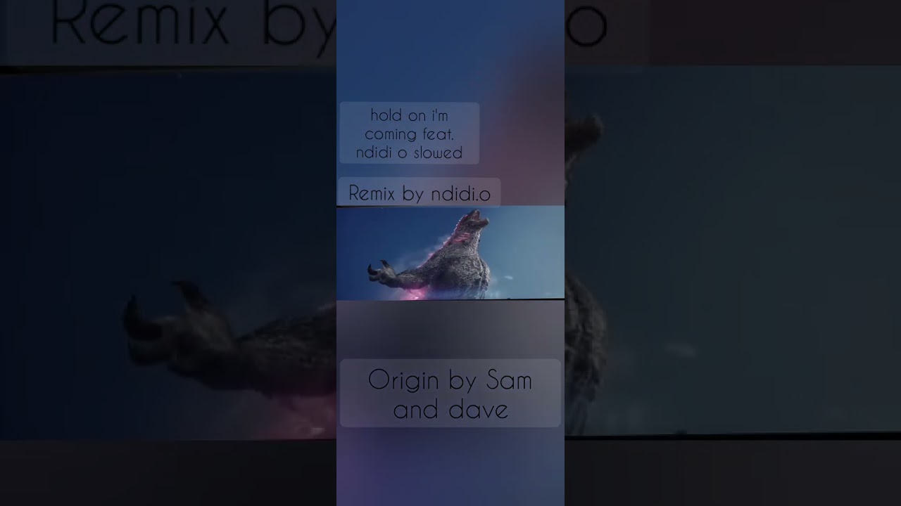 hold on i'm coming feat. ndidi o slowed