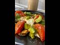 Eggs, Tomato,Mushrooms and Avocado for a Nourishing and simple Breakfast.