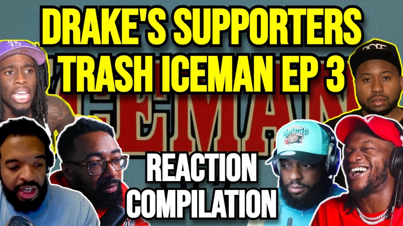 KAI CENAT & AKADEMIKS TRASH DRAKE'S ICEMAN EP3 | REACTION COMPILATION