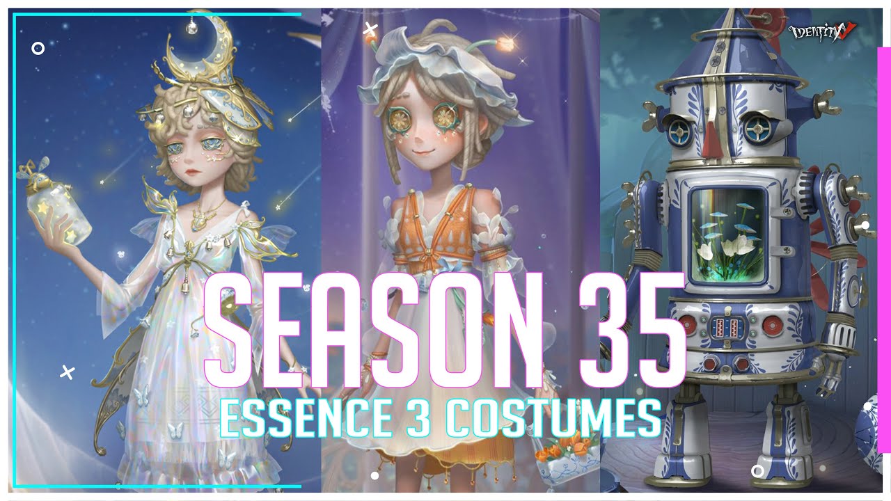 Season 35 Essence 3 Skins Spotlight l Identity v - YouTube