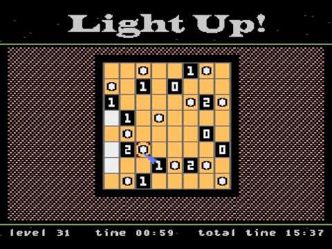 Видео: ATARI 8bit XL XE Game: "Light Up!" Longplay 100% Complete АТАРИ прохождение