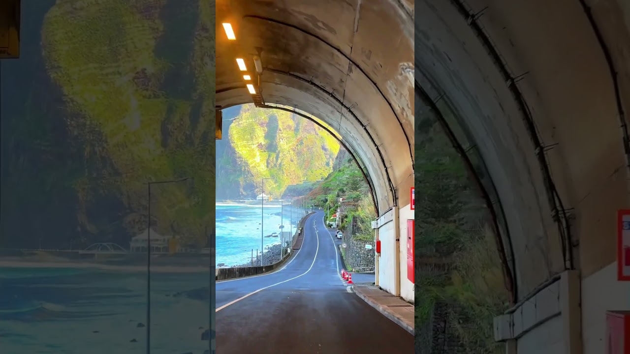 POV: YOU FOUND THE FAMOUS TUNNEL IN MADEIRA! 