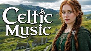 Enchanting Celtic Soundscape | Irish Gaelic Singing with Traditional Harp and Calm Ambience