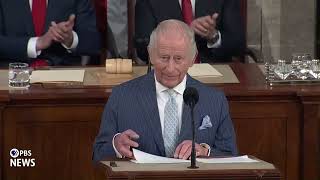 WATCH: King Charles stresses U.S. principle that executive power is ‘subject to checks and balances’