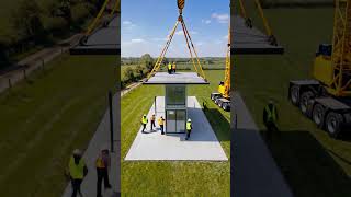 We Built a Luxury Container Villa From Nothing #shorts