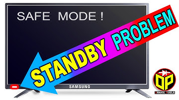 LED TV Standby Problem | Red Light is Flashing After Turning it on | HV320WHB-N80 LCD Panel Repair.