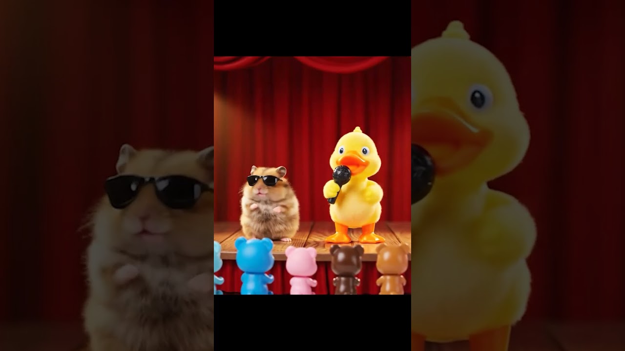Duck Singer & Hamster Dancer!🎤🐹🦆 