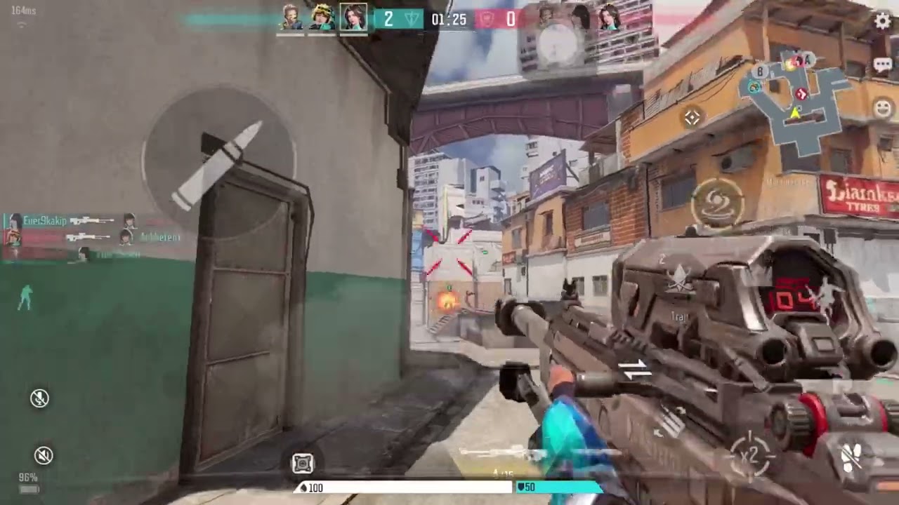 I Played VALORANT MOBILE!  (hyperfront)