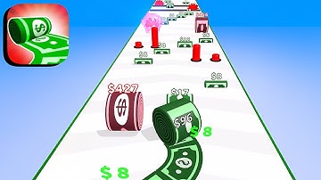 Money Roll UP - All Levels Gameplay Android,ios (Part 7)