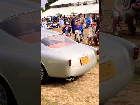 CLASSIC 1956 ALFA ROMEO 1900 C ZAGATO COUPE DRIVING OUT OF CAR SHOW! #shorts #trending #viral #cars