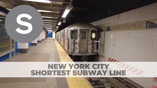 NYC Shortest Subway Line | 42nd Street Shuttle | \ NYC Shortest Subway Line | 42nd Street Shuttle | \