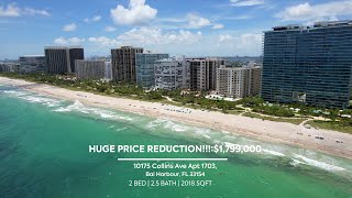 10175 Collins Ave Apt 1703, Bal Harbour, FL 33154 | JUST REDUCED!!!