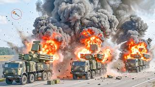 Russian Air Defense Missile System Caught in a Deadly Ambush Destroyed by Missile Strike