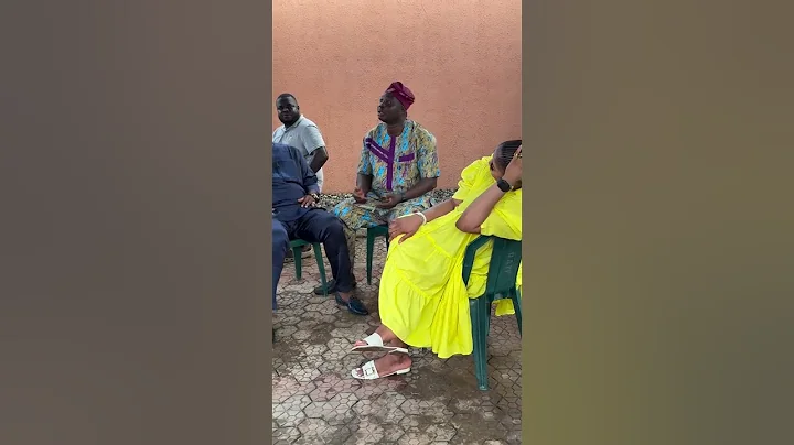 ODUNLADE ADEKOLA ON SET WITH MR LATIN