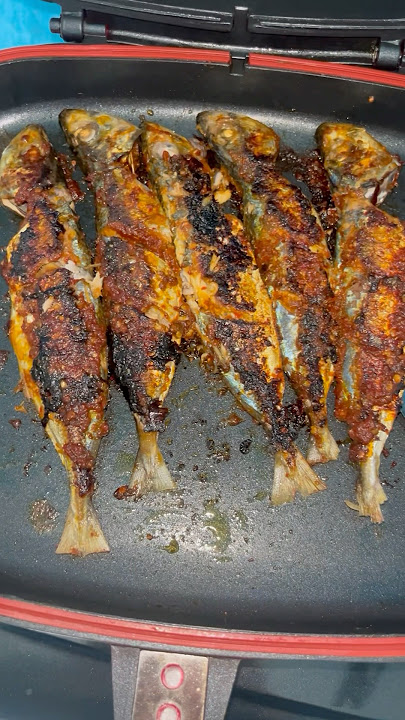 Cobain deh panggang ikan pakai bumbu ini dijamin enak bgt #minivlog #masakanrumahan #fyp #shorts