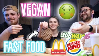 SKÚŠAME VEGETARIÁNSKY FAST FOOD!? w/ @Duklock a Roman