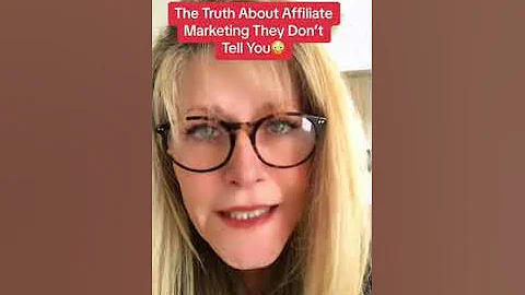 The truth about affiliate marketing that no one tells you about!