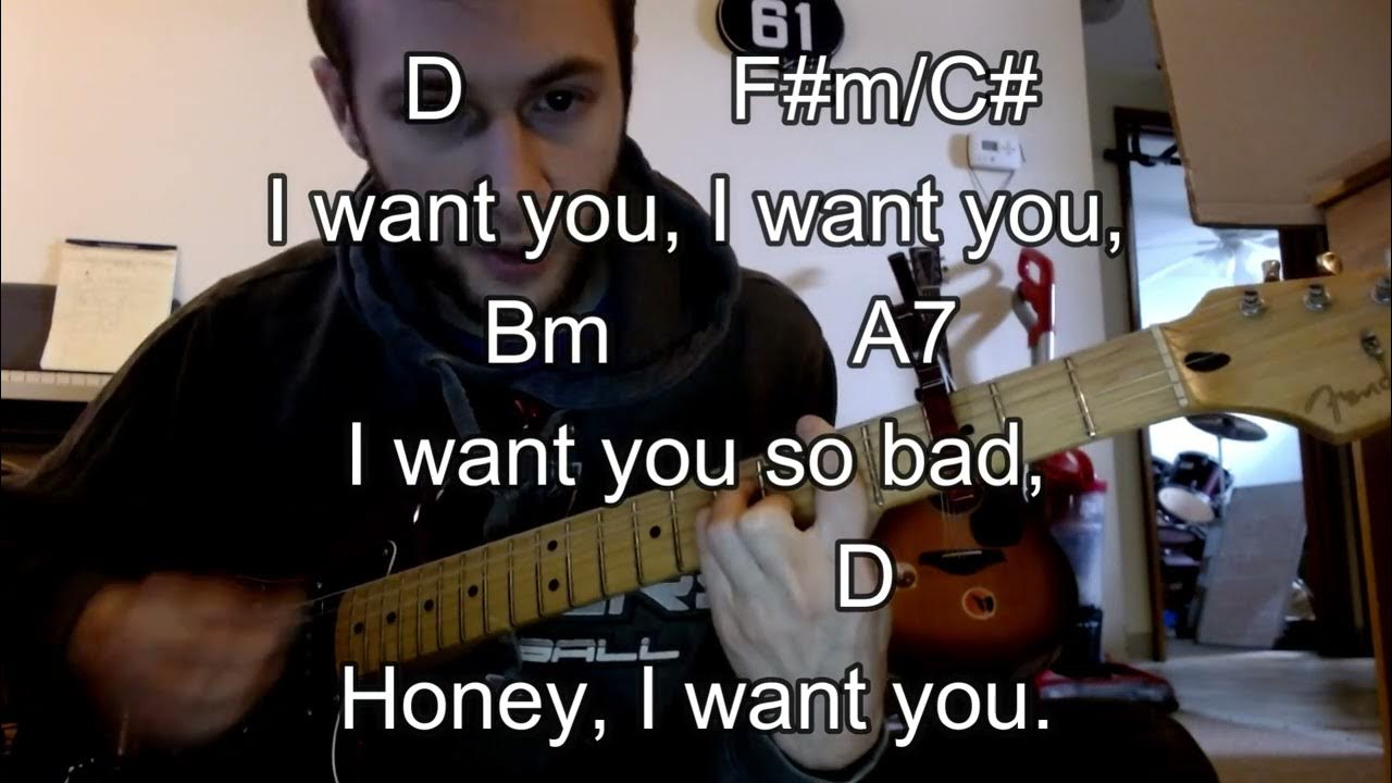 Best way to play "I Want You" by Bob Dylan on guitar YouTube