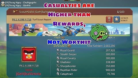 What a Defence for 135m might? | LORDS MOBILE