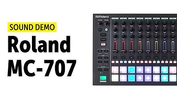 Roland MC-707 Sound Demo (No Talking)