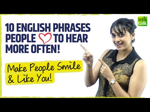 10 Beautiful English Phrases People Like To Hear More Often!  | Speak English Naturally! Meera