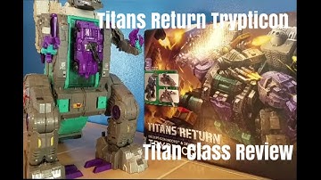 Transformers Titans Return Trypticon with Full Tilt and Necro Titan Class Review