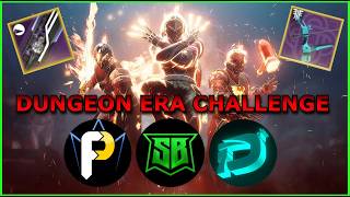 We Did Every Dungeon In Destiny 2 Back To Back With a Twist (Dungeon Era Challenge)