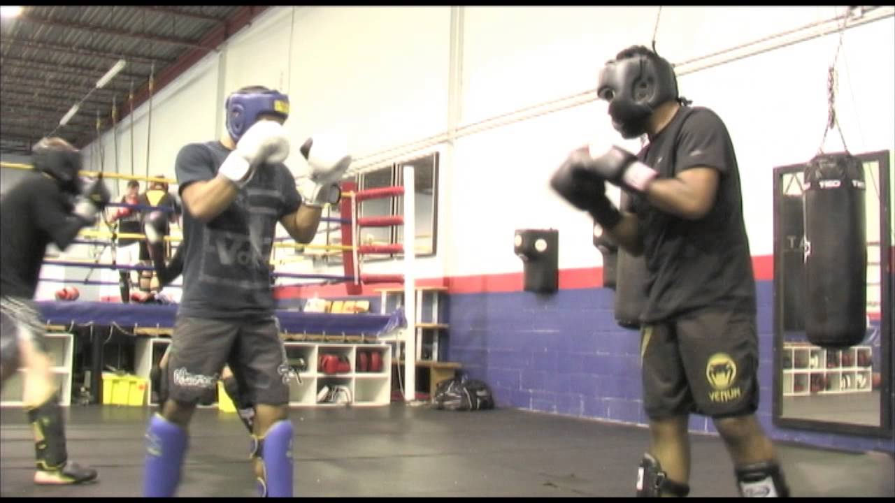Beginner Muay Thai Sparring at Kombat Arts Mississauga