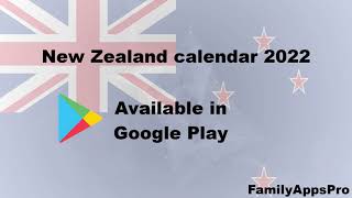 New Zealand calendar 2022 screenshot 4