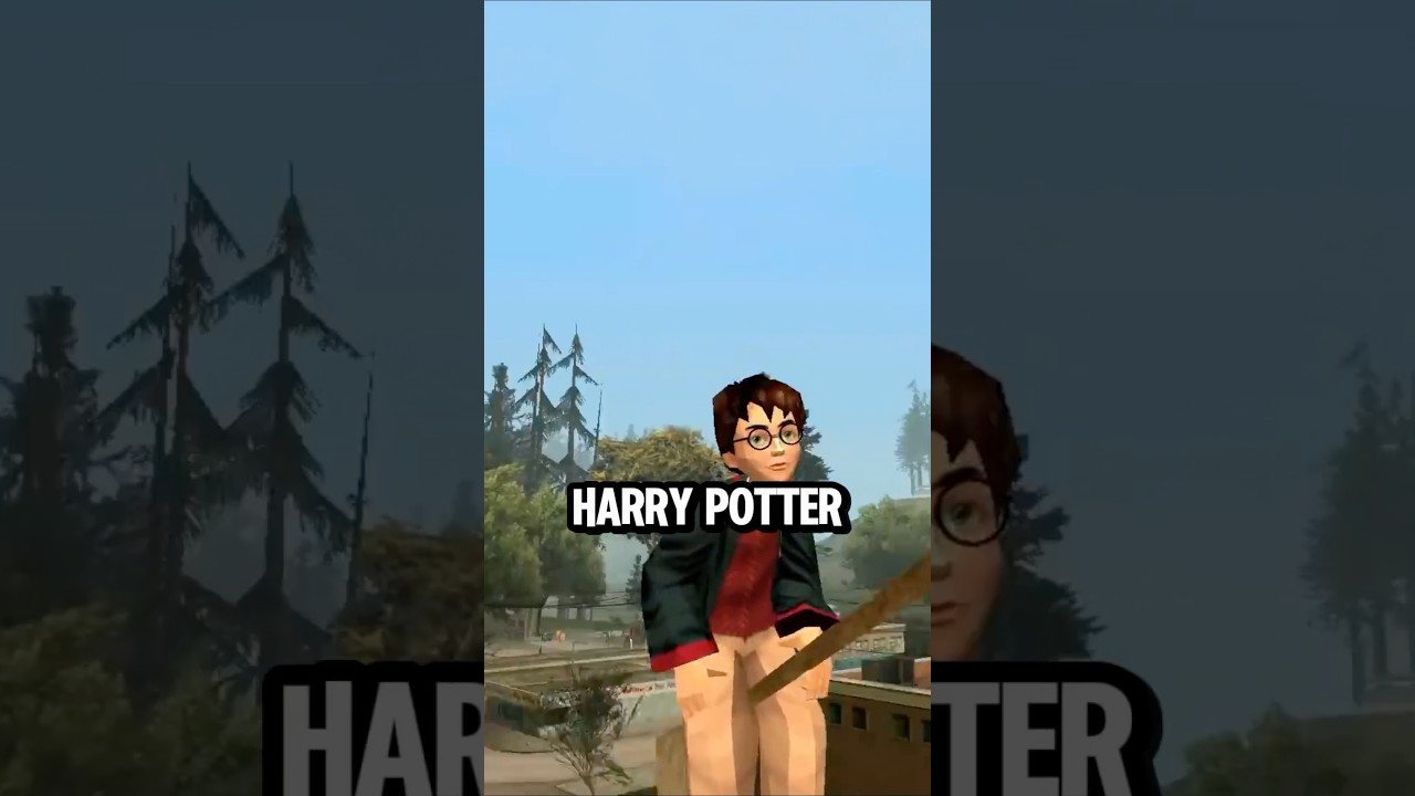 DID YOU KNOW HOW HARRY POTTER LOOKS IN GTA GAMES? 