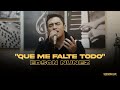 Edson Nuñez - Que Me Falte Todo - Live (Official Vídeo)