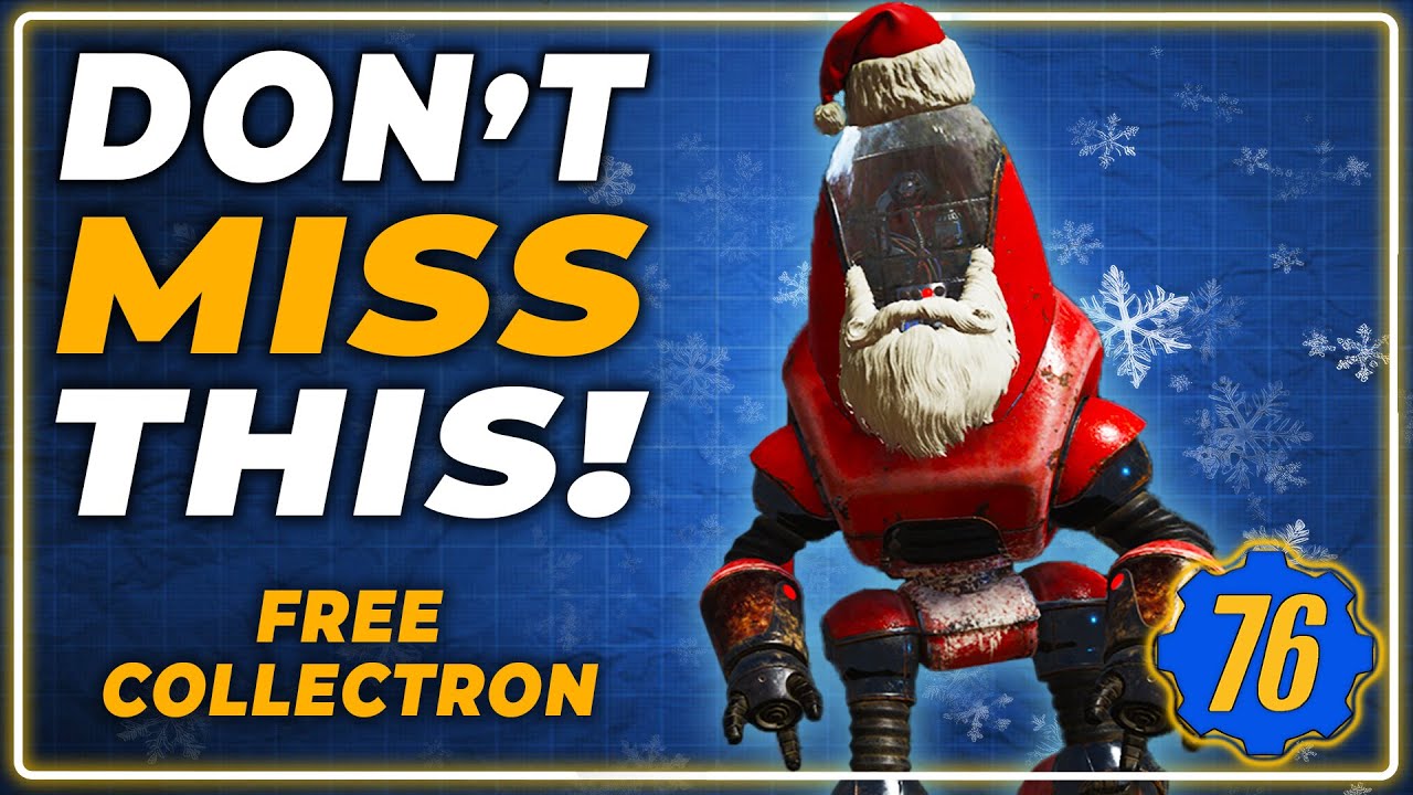 Лучший БЕСПЛАТНЫЙ предмет прямо сейчас — Коллекционер Сантатронов из Fallout 76