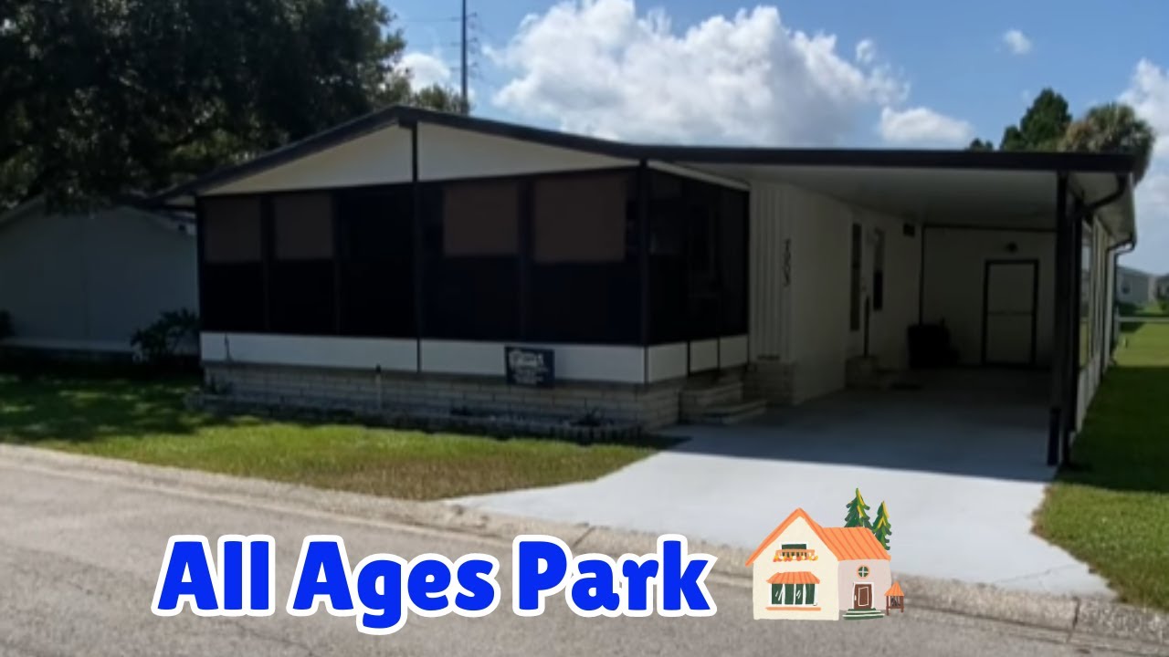 All Ages Mobile Home For Sale (Riverview Florida)!🌞 YouTube