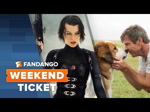 Resident Evil: The Final Chapter, A Dog's Purpose, Gold | Weekend Ticket