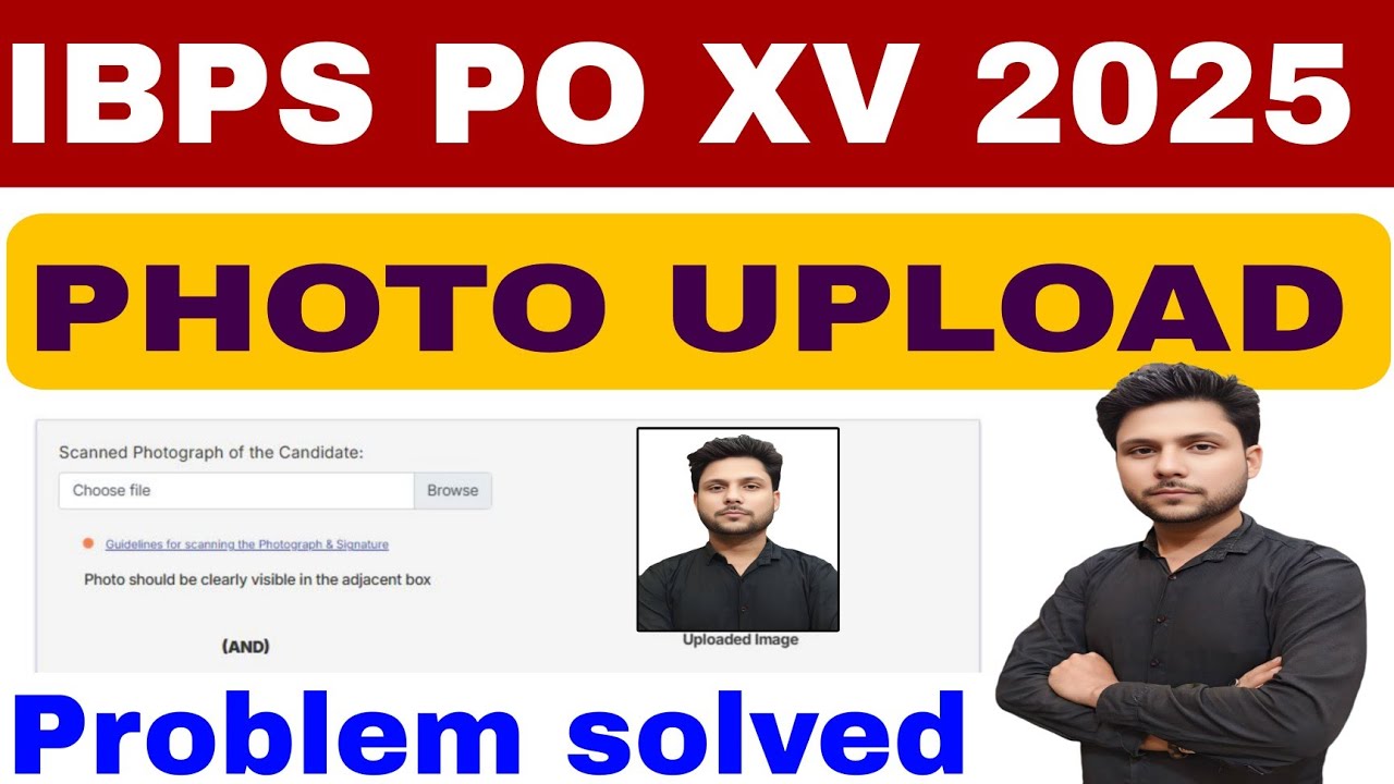 ibps po photo upload, ibps po photo upload 2022, ibps po photo upload 2021, ibps po form fill up