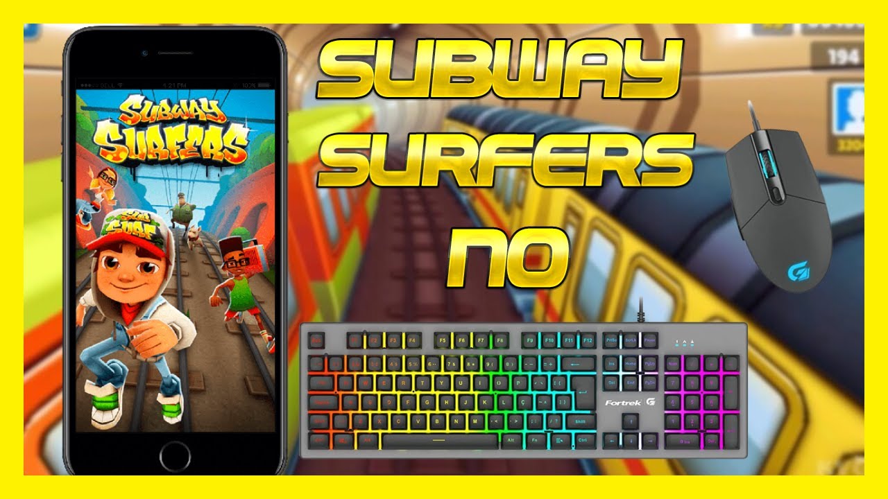 TUTORIAL] APRENDA A JOGAR COM AS TECLAS WASD SUBWAY SURFERS  #nocoinchallenge #subwaysurfers #naag 