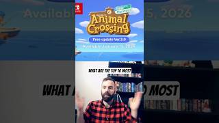 Animal Crossing New Horizons Most Wanted Items 3.0 Update #nintendo #gaming #shorts