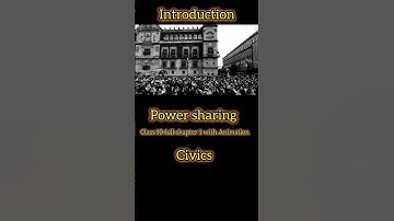 Power sharing class 10 full chapter (Animation) | class 10 civics |full introduction | #cbse #ncert