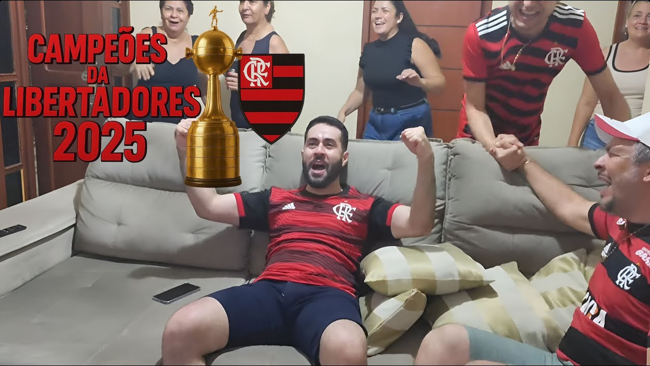 REAÇÃO A FLAMENGO 1 X 0 PALMEIRAS | FINAL DA LIBERTADORES | 🔴⚫  l 29/11/2025