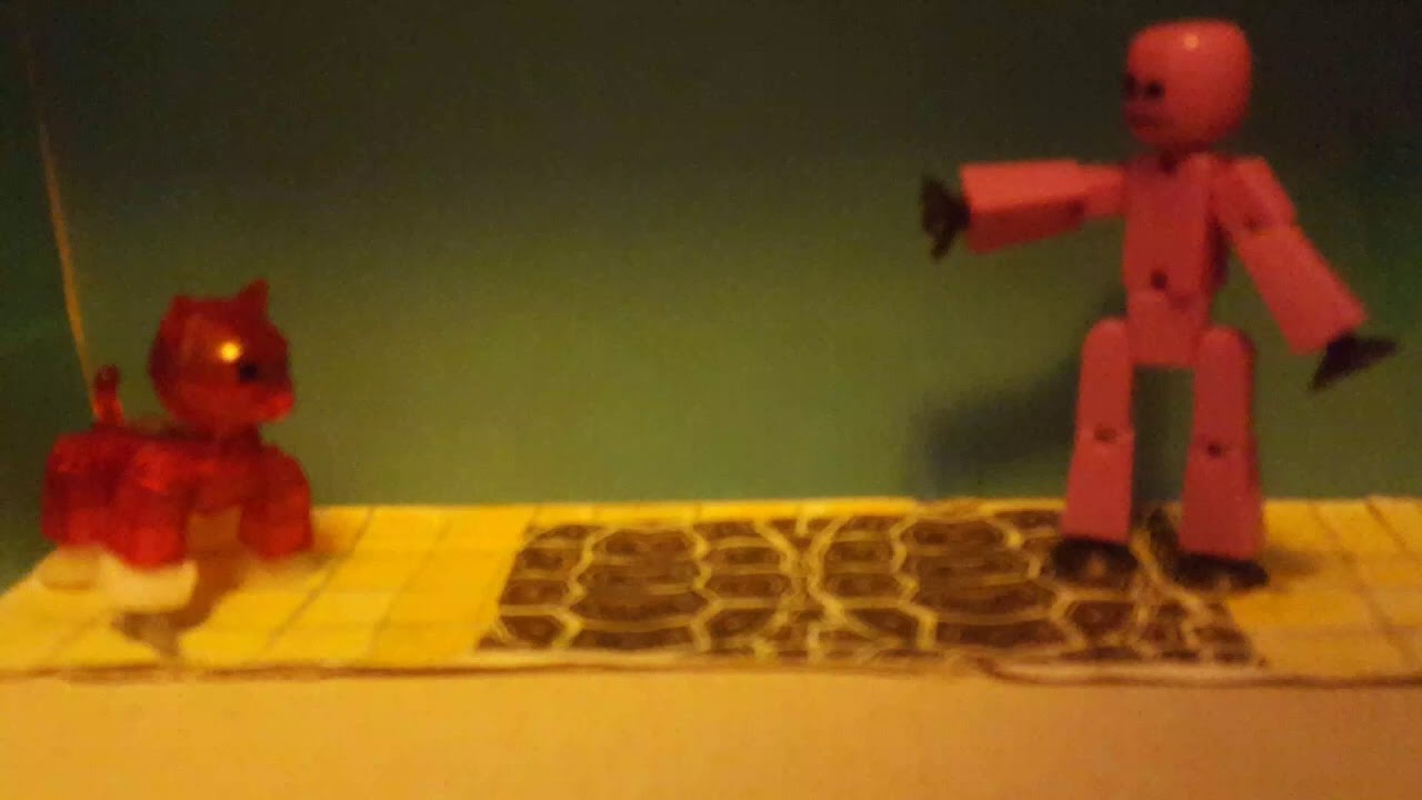 Stikbot cat attack 😼😼😼