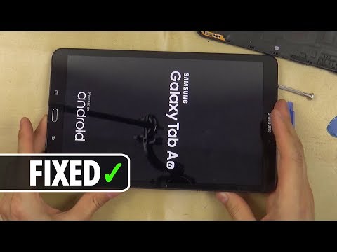 How to fix Black Screen on Samsung Galaxy Tab (SM-T585, A6/A10.1 2016, many more)