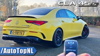 MERCEDESAMG CLA 45 S 4Matic+ REVIEW on ROAD & AUTOBAHN by AutoTopNL