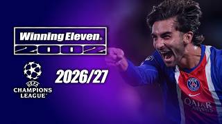 [ PS1 ] Winning Eleven 2002 - Champions League 2026-27