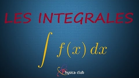 Les intégrales - changement de variable -partie 3