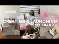 starting my own business in quarantine (launch vlog) | lolita olympia