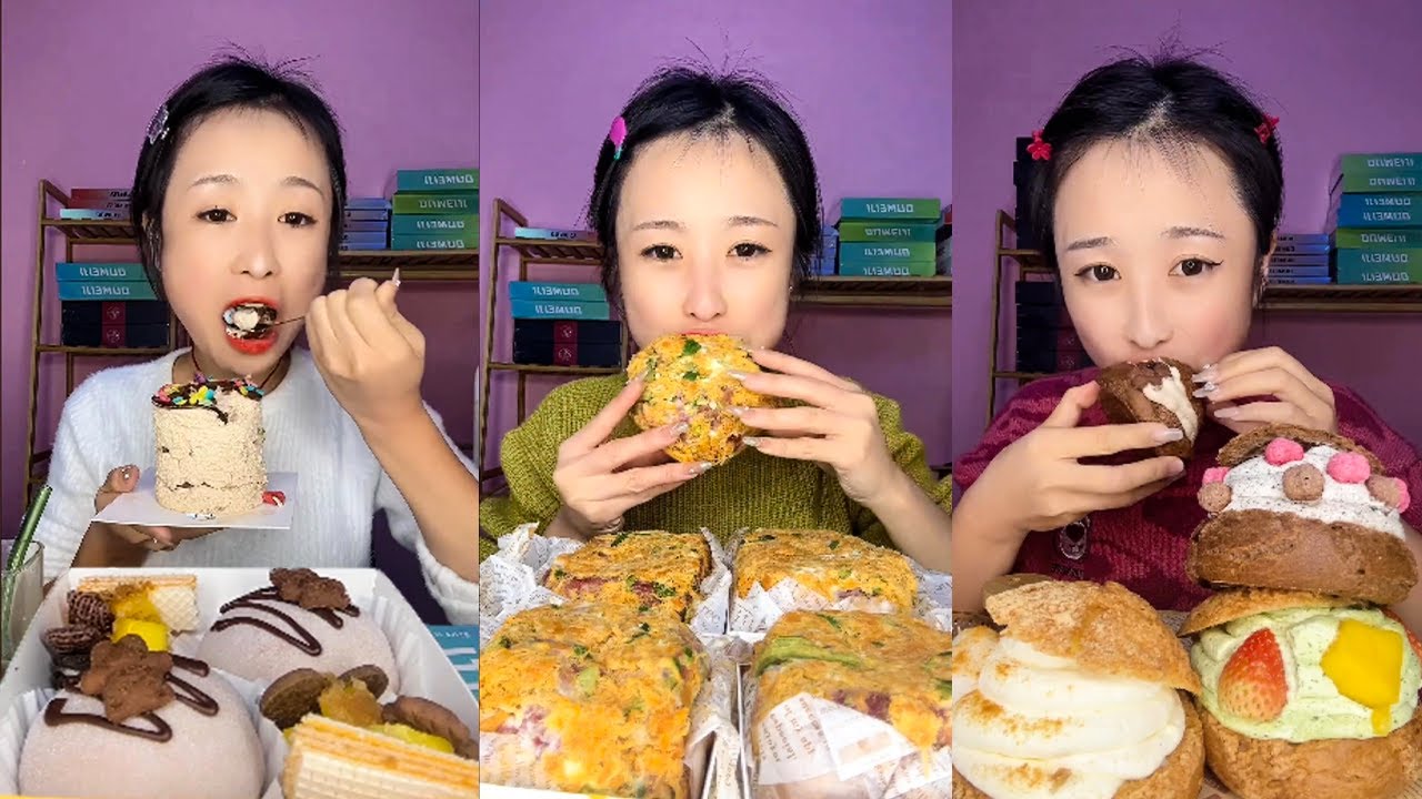 【ASMR】Món tráng miệng cám dỗ，Dessert gourmet temptation，디저트 미식의 유혹